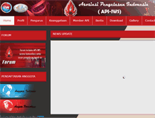 Tablet Screenshot of api-iws.org